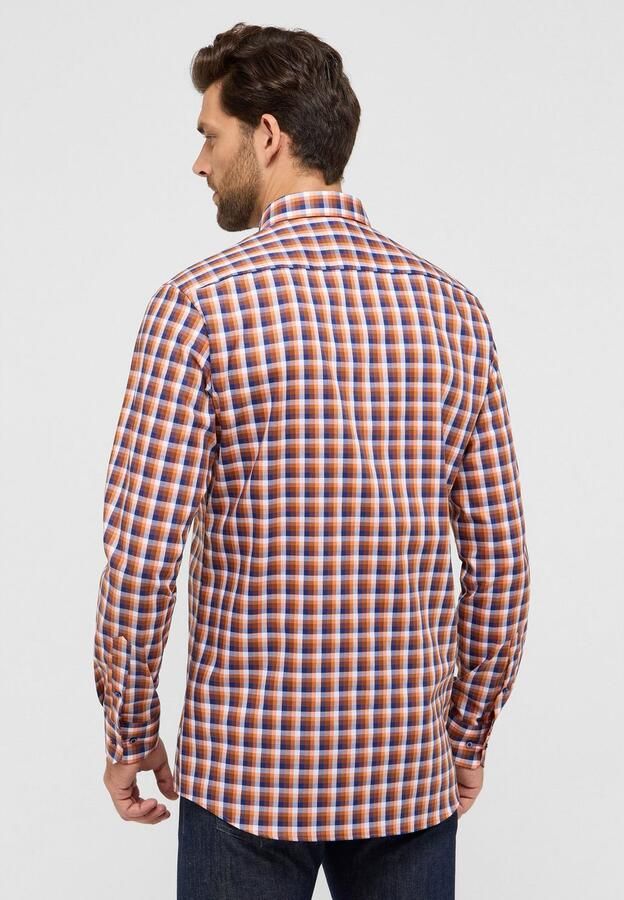 Eterna Overhemd met lange mouwen MODERN FIT NON IRON (strijkvrij) - Foto 3
