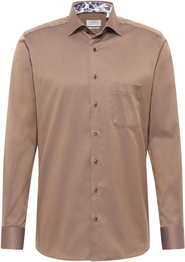 Eterna Overhemd met lange mouwen MODERN FIT NON IRON (strijkvrij)