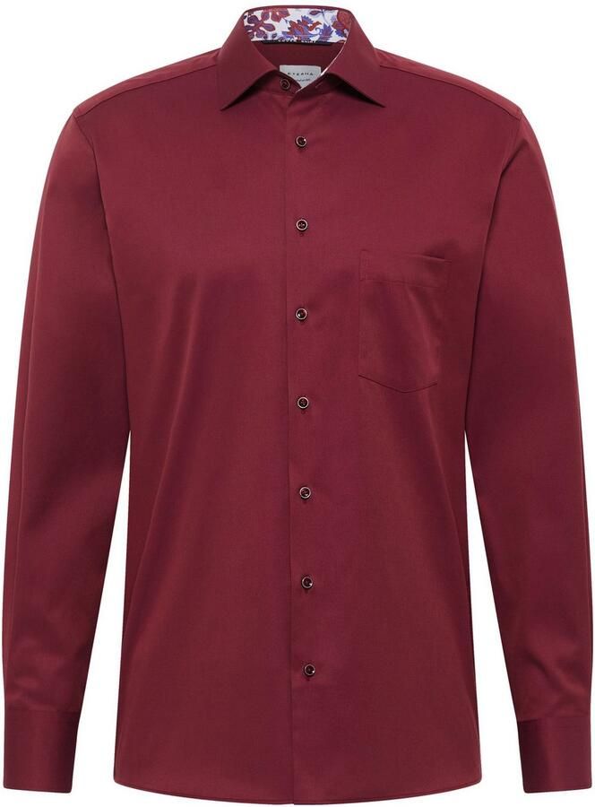 Eterna Overhemd met lange mouwen MODERN FIT NON IRON (strijkvrij)