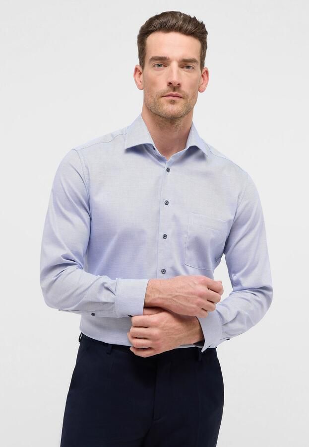 Eterna Overhemd met lange mouwen MODERN FIT NON IRON (strijkvrij) - Foto 6