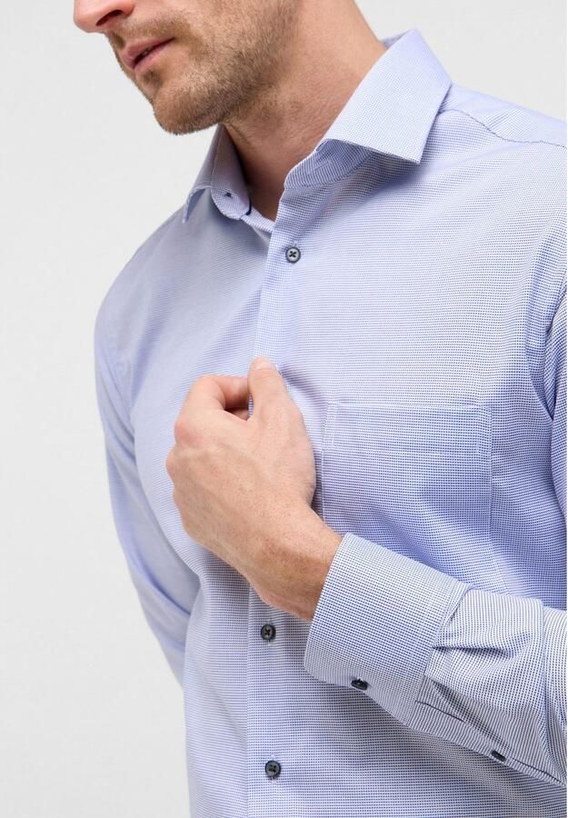Eterna Overhemd met lange mouwen MODERN FIT NON IRON (strijkvrij) - Foto 3