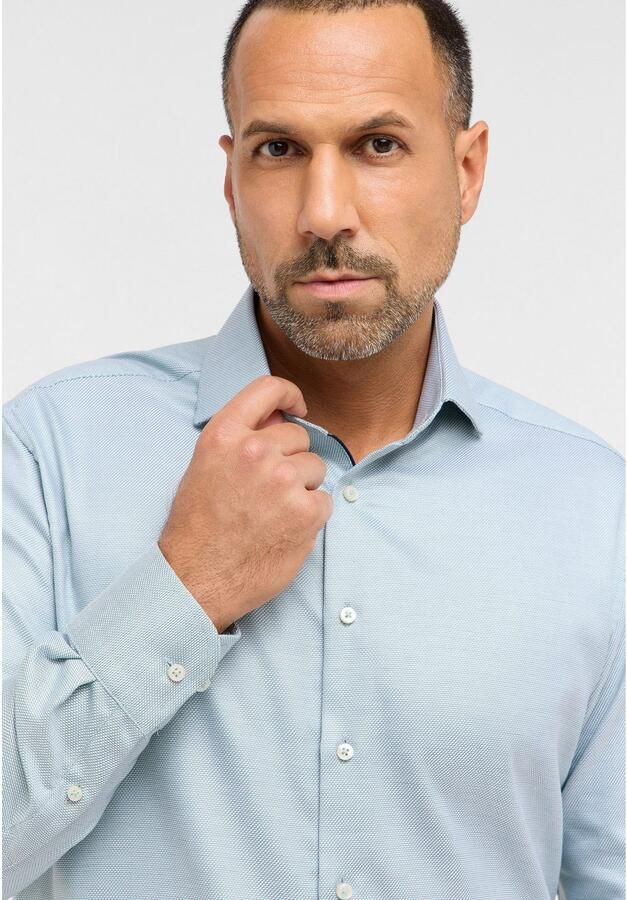 Eterna Overhemd met lange mouwen MODERN FIT NON IRON (strijkvrij) - Foto 2