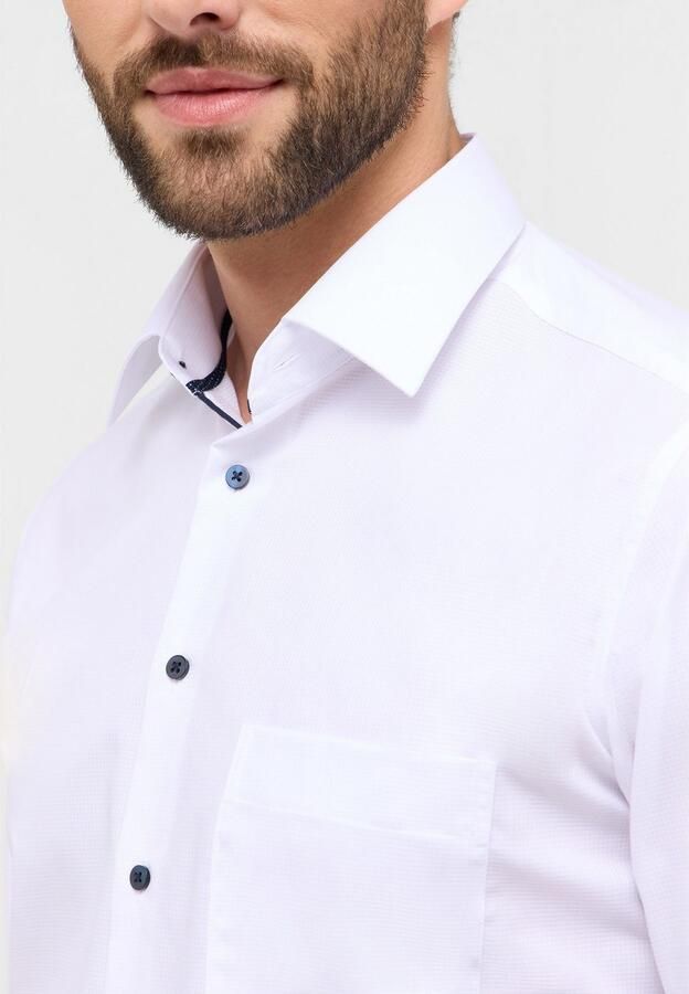 Eterna Overhemd met lange mouwen MODERN FIT NON IRON (strijkvrij) - Foto 3