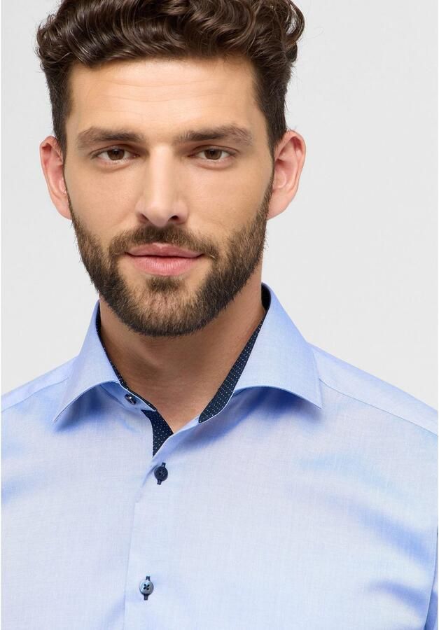 Eterna Overhemd met lange mouwen MODERN FIT NON IRON (strijkvrij) - Foto 4