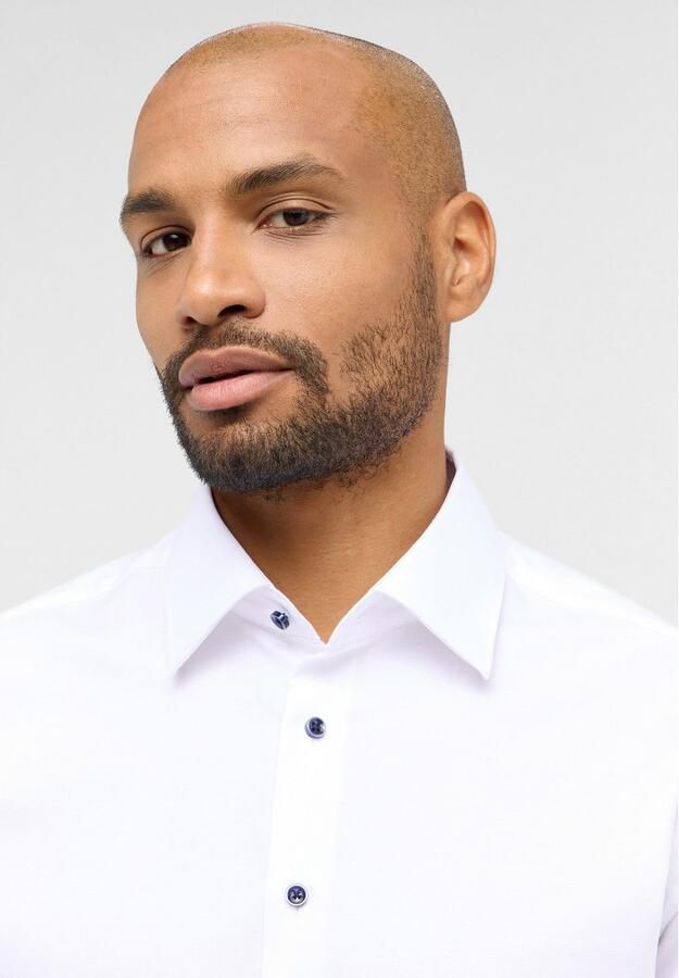 Eterna Overhemd met lange mouwen MODERN FIT NON IRON (strijkvrij) - Foto 2