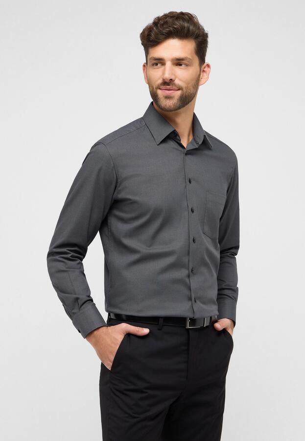 Eterna Overhemd met lange mouwen MODERN FIT NON IRON (strijkvrij) - Foto 6