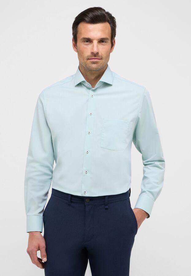 Eterna Overhemd met lange mouwen MODERN FIT NON IRON (strijkvrij) - Foto 6