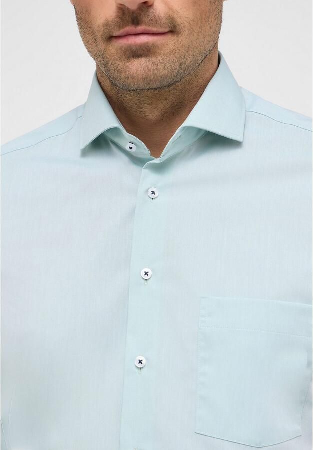 Eterna Overhemd met lange mouwen MODERN FIT NON IRON (strijkvrij) - Foto 2