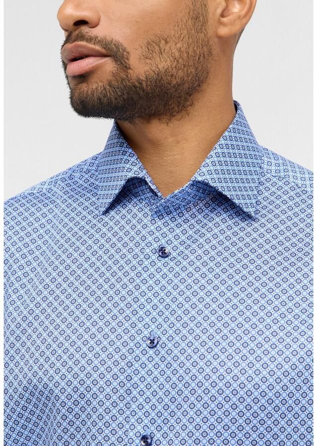 Eterna Overhemd met lange mouwen MODERN FIT NON IRON (strijkvrij)