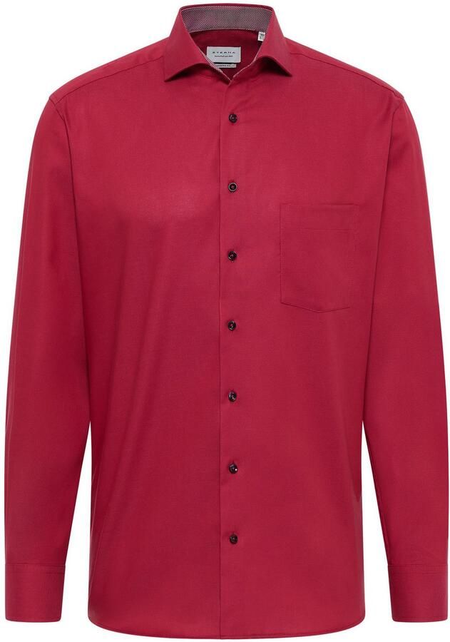 Eterna Overhemd met lange mouwen MODERN FIT NON IRON (strijkvrij)