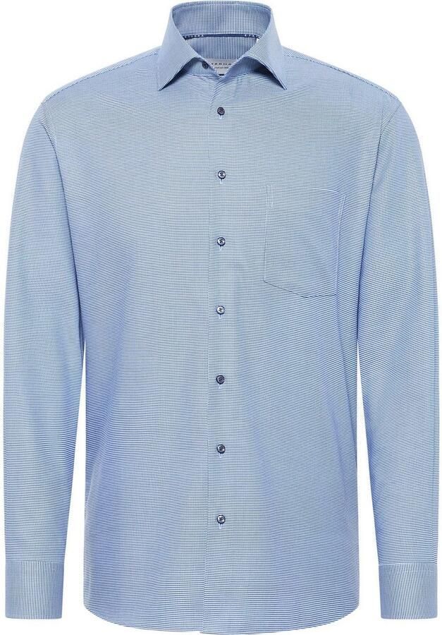 ETERNA REGULAR FIT Regular fit zakelijk overhemd met effen structuur - Foto 3