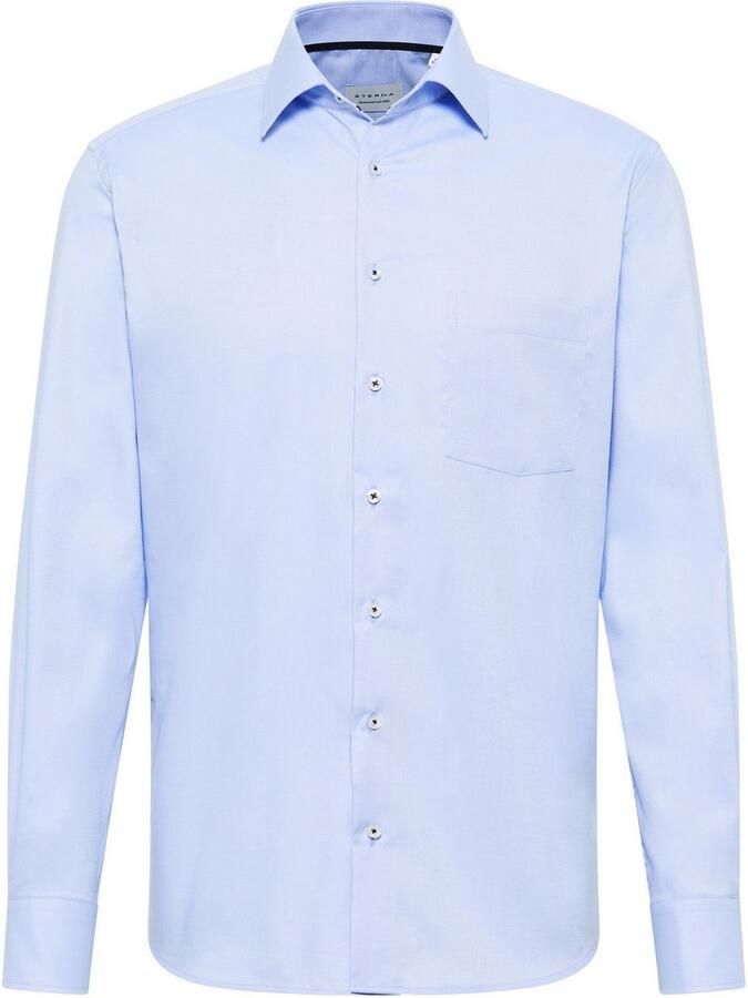 Eterna Overhemd met lange mouwen MODERN FIT NON IRON (strijkvrij)