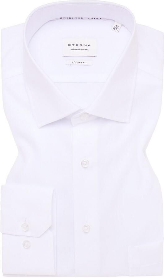 Eterna Overhemd met lange mouwen MODERN FIT NON IRON (strijkvrij) - Foto 10