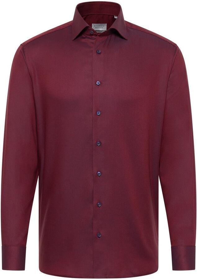 Eterna Overhemd met lange mouwen MODERN FIT NON IRON (strijkvrij)