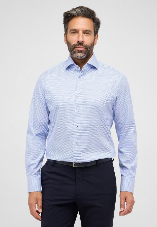 Eterna Overhemd met lange mouwen MODERN FIT NON IRON (strijkvrij) - Foto 6