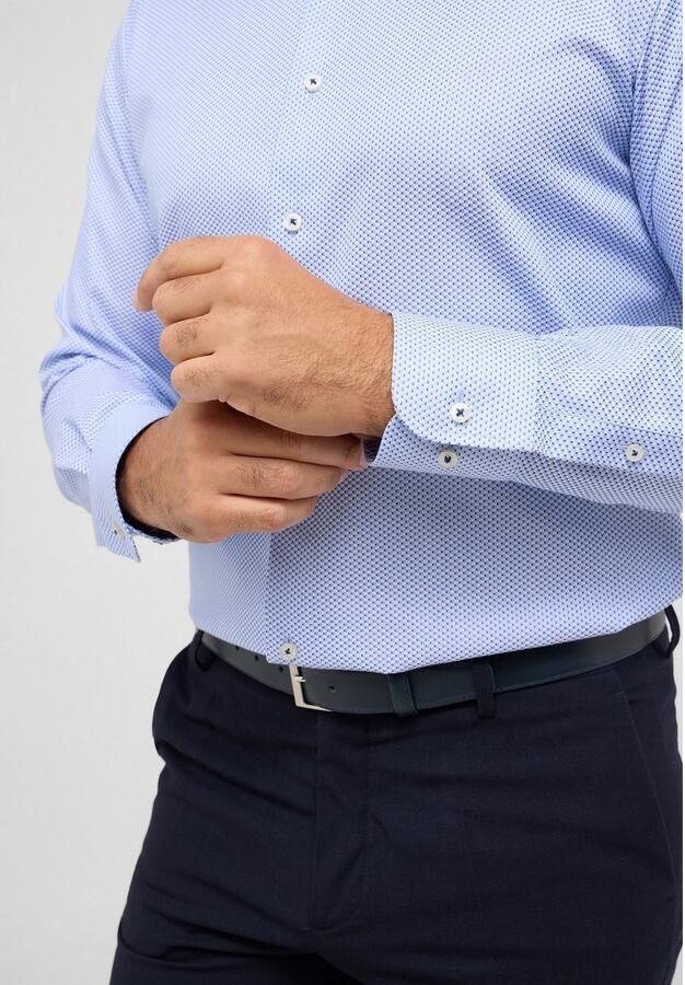 Eterna Overhemd met lange mouwen MODERN FIT NON IRON (strijkvrij) - Foto 3