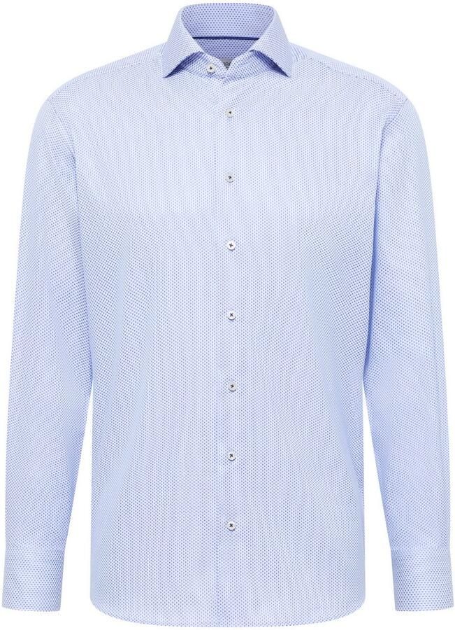 Eterna Overhemd met lange mouwen MODERN FIT NON IRON (strijkvrij)