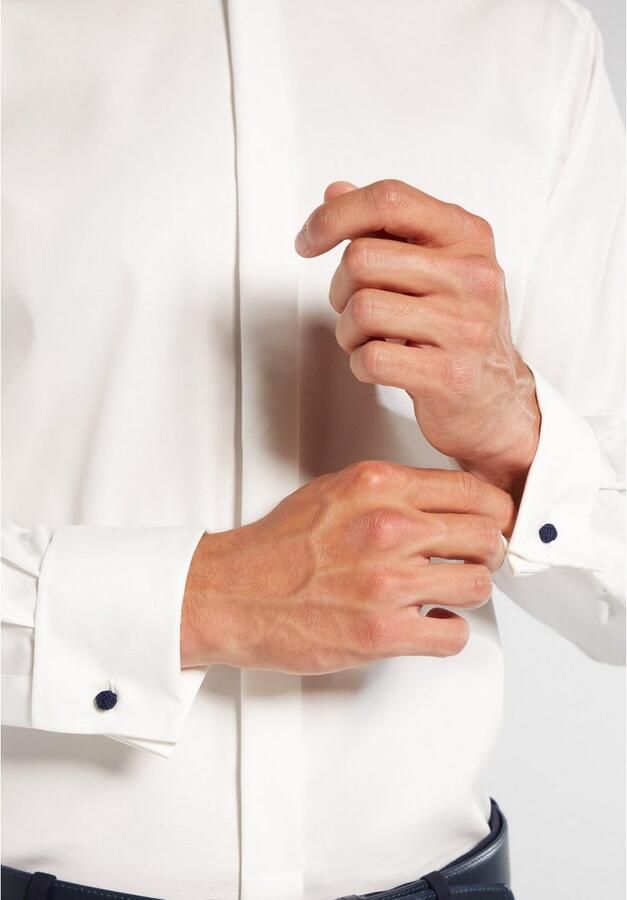 Eterna Overhemd met lange mouwen MODERN FIT NON IRON (strijkvrij) - Foto 2