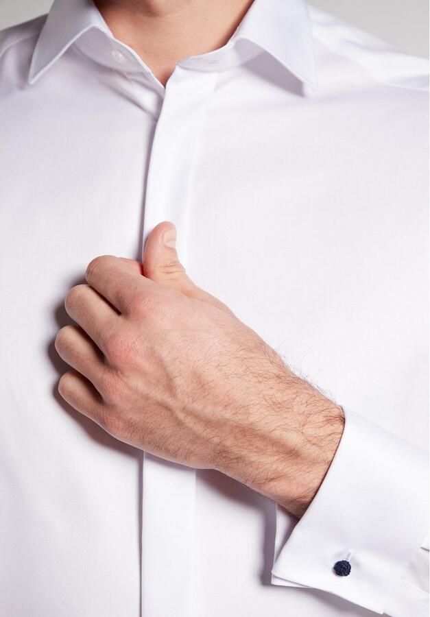 Eterna Overhemd met lange mouwen MODERN FIT NON IRON (strijkvrij) - Foto 2