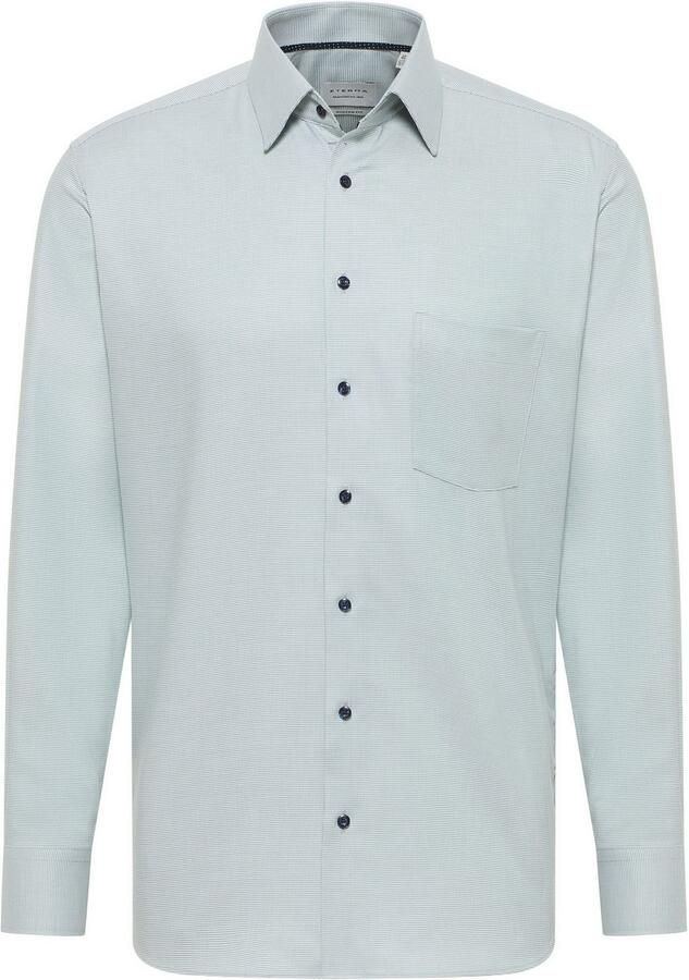 Eterna Overhemd met lange mouwen MODERN FIT NON IRON (strijkvrij)