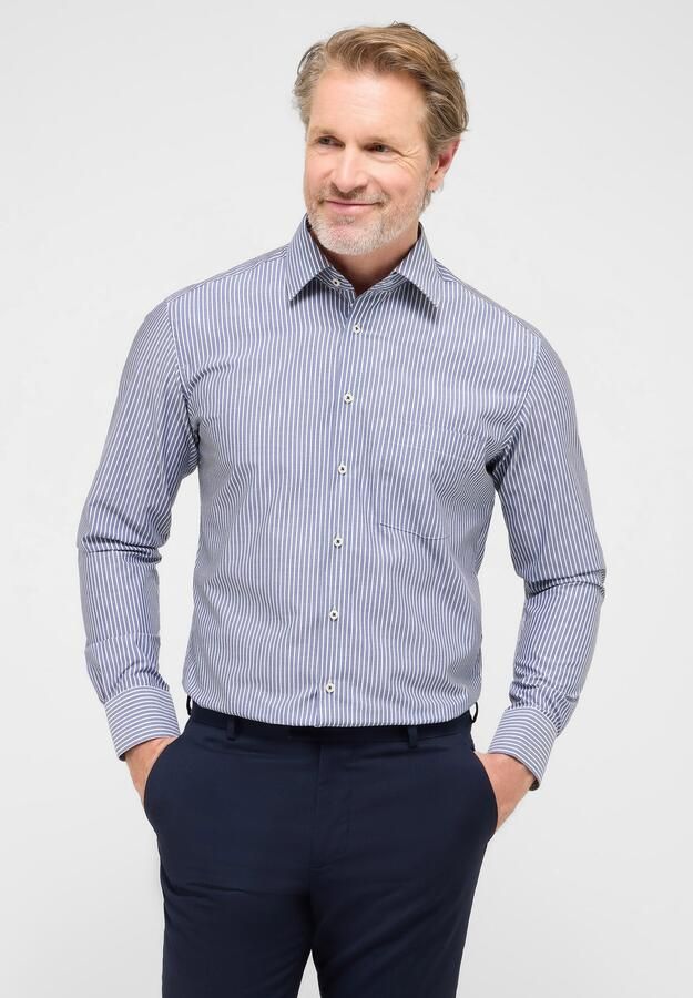 Eterna Overhemd met lange mouwen MODERN FIT NON IRON (strijkvrij) - Foto 6
