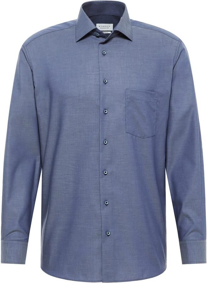 Eterna Overhemd met lange mouwen MODERN FIT NON IRON (strijkvrij)