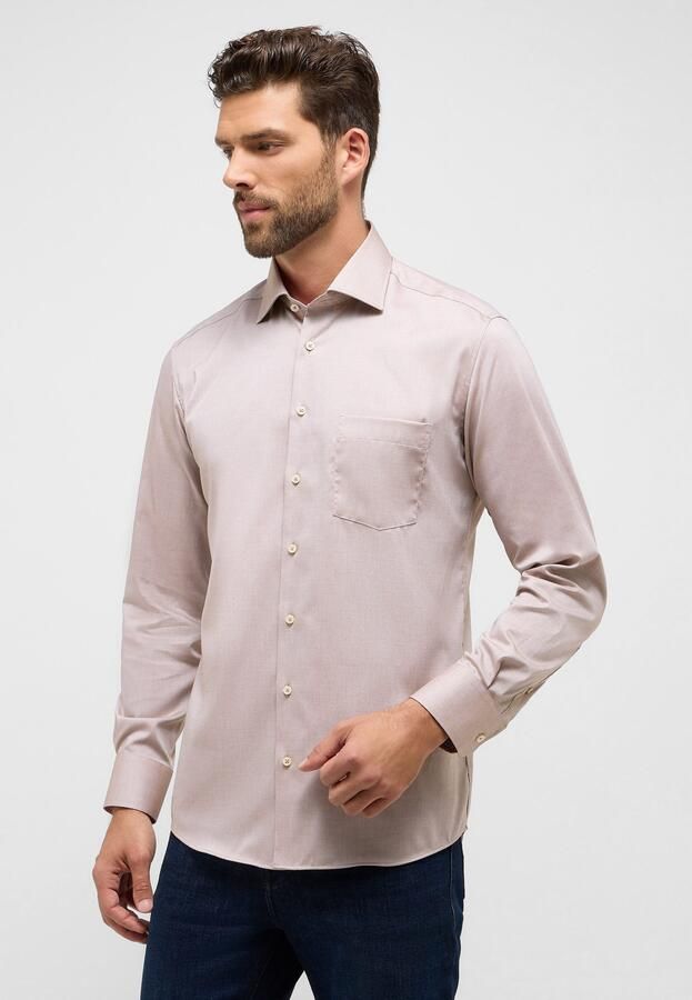Eterna Overhemd met lange mouwen MODERN FIT NON IRON (strijkvrij) - Foto 6