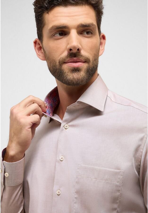 Eterna Overhemd met lange mouwen MODERN FIT NON IRON (strijkvrij) - Foto 2