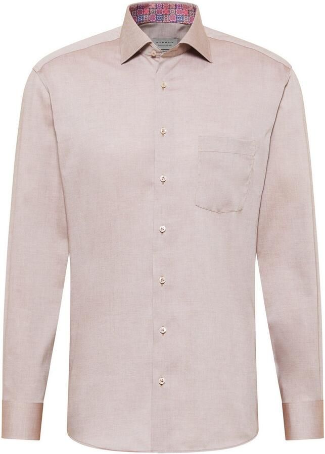 Eterna Overhemd met lange mouwen MODERN FIT NON IRON (strijkvrij)