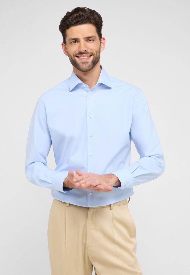Eterna Overhemd met lange mouwen MODERN FIT NON IRON (strijkvrij) - Foto 6
