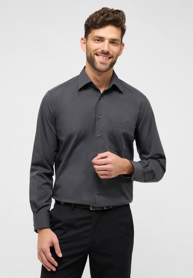 Eterna Overhemd met lange mouwen MODERN FIT NON IRON (strijkvrij) - Foto 6