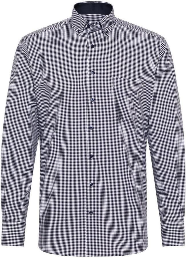 Eterna Overhemd met lange mouwen MODERN FIT NON IRON (strijkvrij)