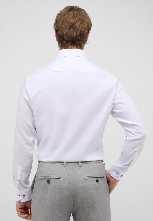 Eterna Overhemd met lange mouwen MODERN FIT NON IRON (strijkvrij) - Foto 4