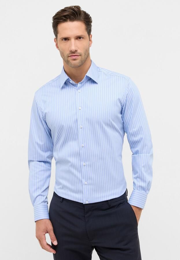 Eterna Overhemd met lange mouwen MODERN FIT NON IRON (strijkvrij) - Foto 6