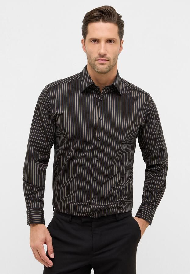 Eterna Overhemd met lange mouwen MODERN FIT NON IRON (strijkvrij) - Foto 6