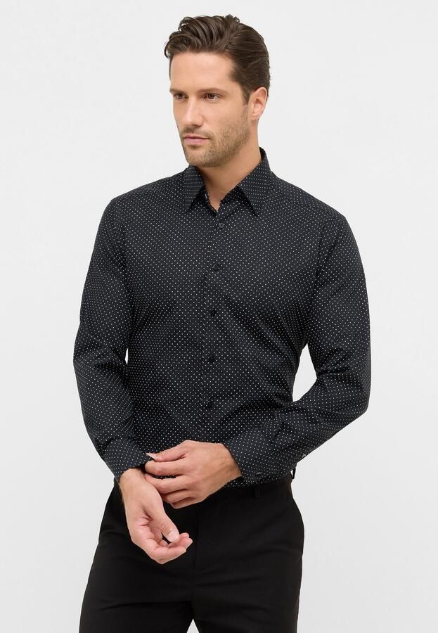 Eterna Overhemd met lange mouwen MODERN FIT NON IRON (strijkvrij) - Foto 6