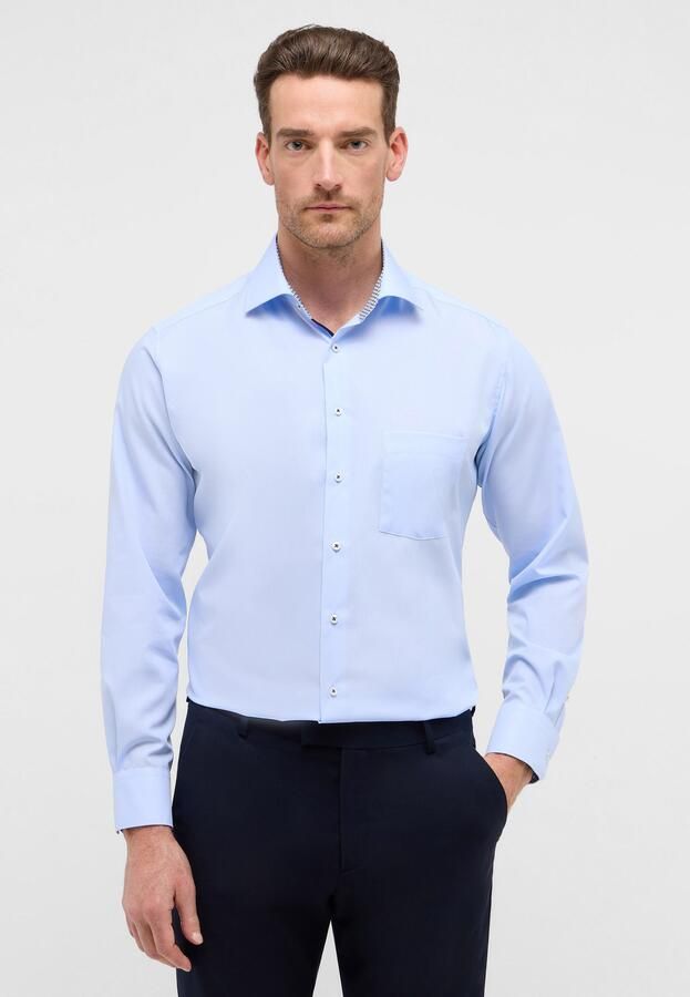 Eterna Overhemd met lange mouwen MODERN FIT NON IRON (strijkvrij) - Foto 6
