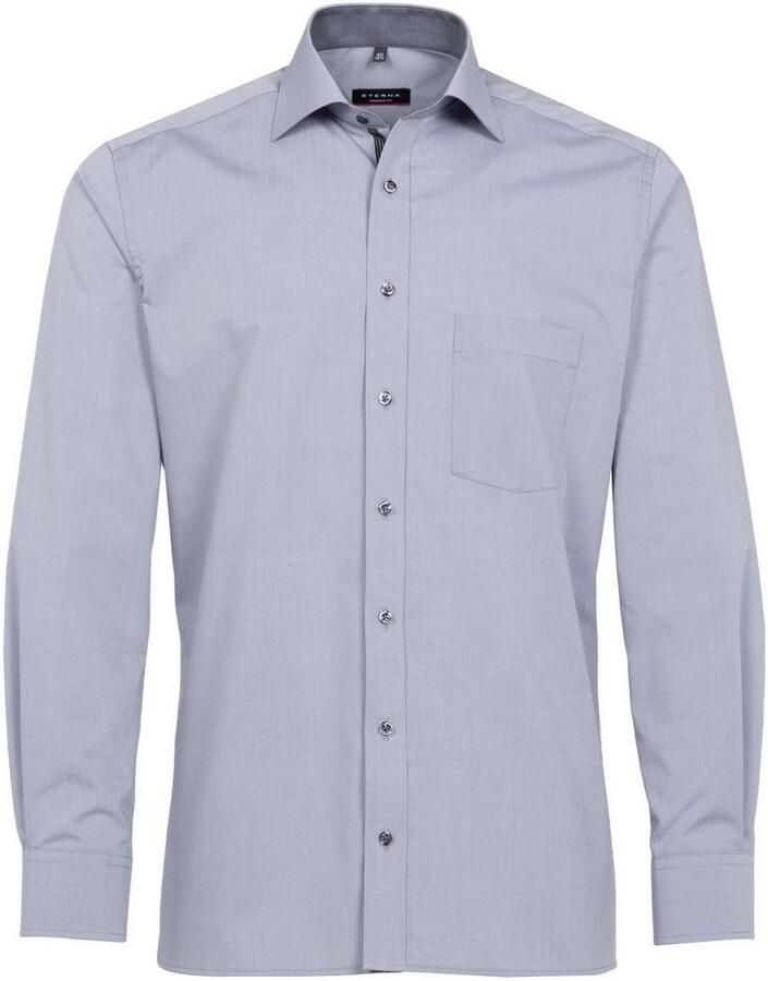 Eterna Overhemd met lange mouwen MODERN FIT NON IRON (strijkvrij)