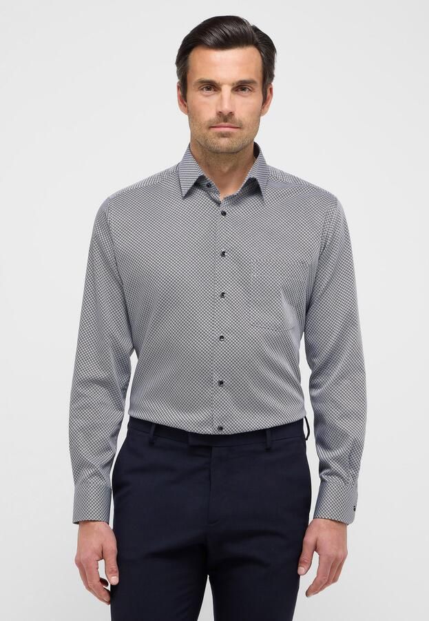 Eterna Overhemd met lange mouwen MODERN FIT NON IRON (strijkvrij) - Foto 6