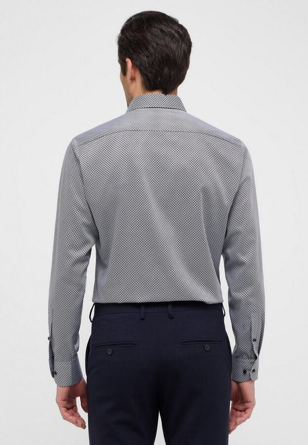 Eterna Overhemd met lange mouwen MODERN FIT NON IRON (strijkvrij) - Foto 4