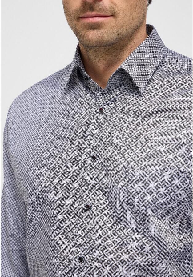 Eterna Overhemd met lange mouwen MODERN FIT NON IRON (strijkvrij) - Foto 3