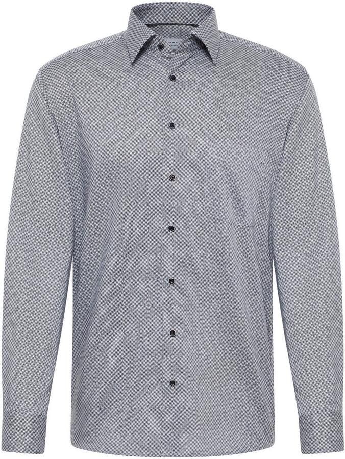 Eterna Overhemd met lange mouwen MODERN FIT NON IRON (strijkvrij)