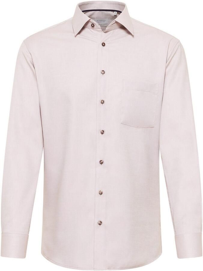 Eterna Overhemd met lange mouwen MODERN FIT NON IRON (strijkvrij)