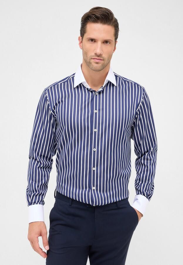 Eterna Overhemd met lange mouwen MODERN FIT NON IRON (strijkvrij) - Foto 6