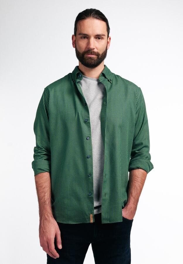 Eterna Overhemd met lange mouwen Regular fit EASY IRON (gemakkelijk te strijken) - Foto 6