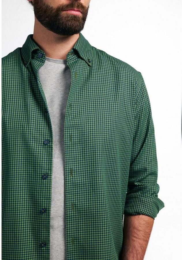 Eterna Overhemd met lange mouwen Regular fit EASY IRON (gemakkelijk te strijken) - Foto 3