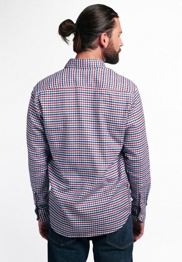 Eterna Overhemd met lange mouwen Regular fit EASY IRON (gemakkelijk te strijken) - Foto 4