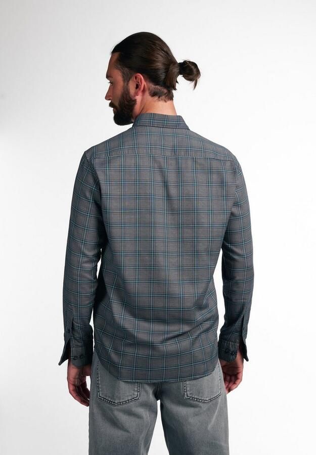 Eterna Overhemd met lange mouwen Regular fit EASY IRON (gemakkelijk te strijken) - Foto 5