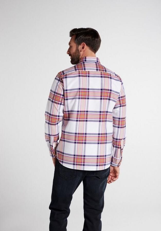 Eterna Overhemd met lange mouwen Regular fit EASY IRON (gemakkelijk te strijken) - Foto 4