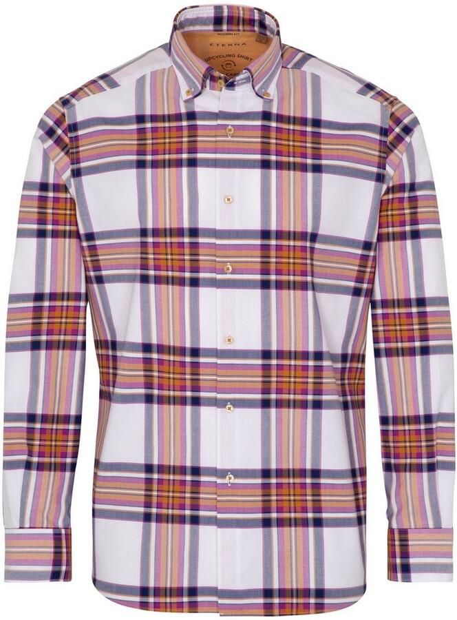 Eterna Overhemd met lange mouwen Regular fit EASY IRON (gemakkelijk te strijken)
